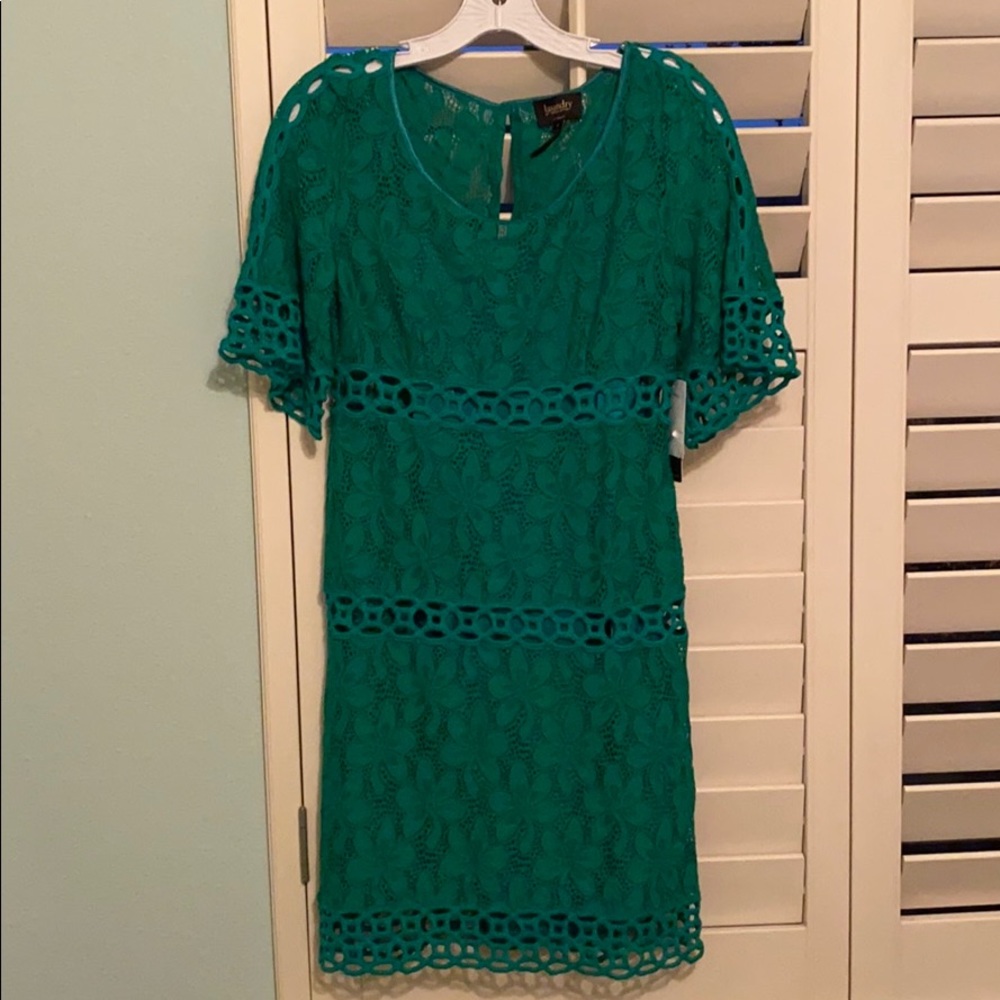 NWT Green midi sundress